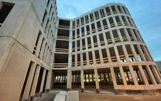 Neues Kreishaus vom Lahn-Dill-Kreis (LDK) in Wetzlar von außen