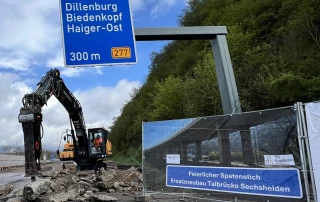 Spatenstich Ersatzneubau Talbrücke Sechshelden